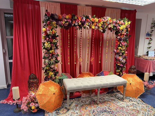 Wedding nikka mehndi stage - wedding/nikka/mehndi, for