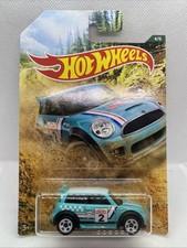 Hot Wheels Mini Cooper S Rally Turquoise #2 Backroad Rally Series 4/6 GDG44