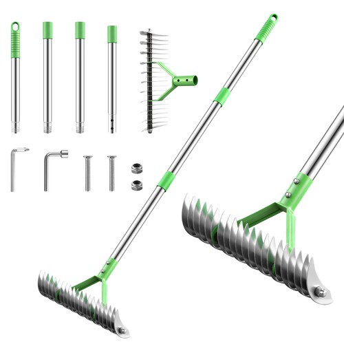 Manual grass scarifier lawn - grass,