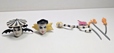 Vintage Kenner Beetlejuice Action Figure Parts Lot 1989 - inc Spin-Head - Used