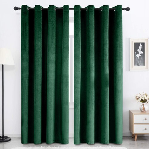 Thick velvet blackout curtains - thick,