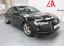 AUDI A6 C7 FL S-LINE 2.0TDI CNH BREAKING GEARBOX 6SP QJY MANUAL BLACK LY9B 2016