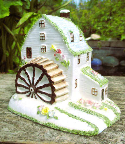 Vintage coalport cottages - cottages, "