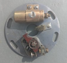 Vintage Points Plate with Wipac Condenser & Set of Points Early BSA Or Villiers?