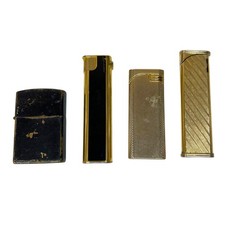 4x Vintage Mistral Lighters