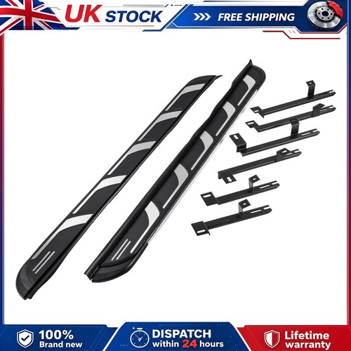Audi running boards 2pcs - q7,
