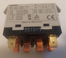 Omron G7L-2A-TUBJ-CB 25A Contacts DPST Normally Open Relay 12V Coil Tested 5 OFF