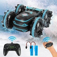 Remote Control Car Amphibious RC Car 4WD Off-Road Toy Car Stunt Car Toy Vehicle