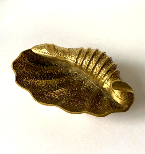Vintage brass shell - vintage,