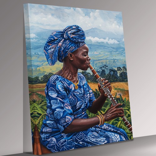 Contemporary african woman - contemporary,