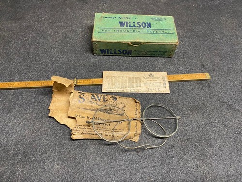 Antique willson safety - antique, glasses