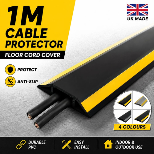 Cable protector floor cord - 1m,