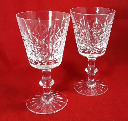 Pair edinburgh crystal - of,