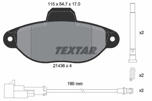 Fits textar 2143609 - ✅fits,