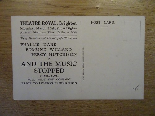 Postcard theatre royal - postcard,