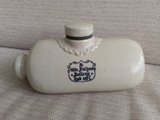 ANTIQUE YE OLDE FULHAM BOOTS BRANDED STONEWARE POTTERY BED WARMER FOOT WARMER