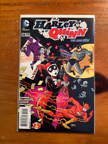 Harley quinn 14b - quinn, flash