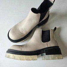 H&M Chelsea boots pull on worn
