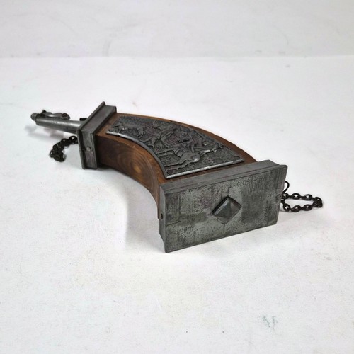 Vintage decorative powder - powder, horn