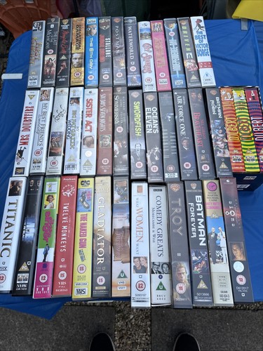 Vhs video tape - bundle, random