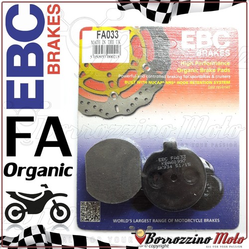 Brake pads front organic - front, ebc
