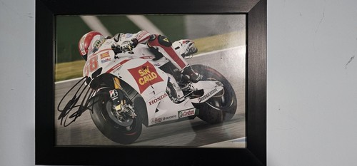 Marco simoncelli signed framed - marco,