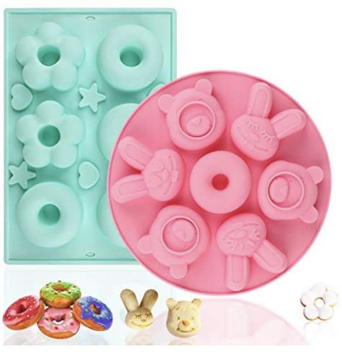 Silicone donut mould - 2x,