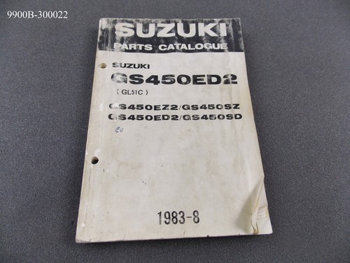 Oem suzuki gs450 ed2 - gs450, ed2/ez2/sz/sd
