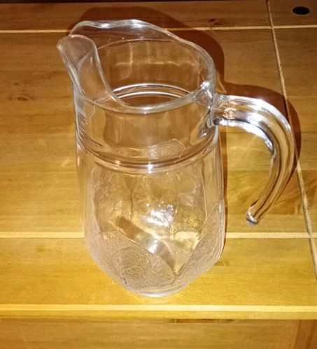 Glass water jug pitcher - glass, jug/pitcher
