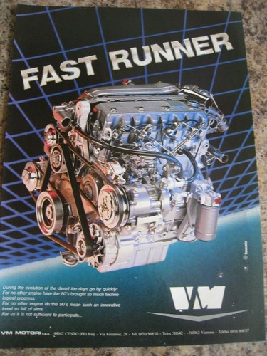 Motoring diesel engine 1989 - vm,