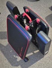 TOTAL FLEX L Folding Weight Bench & Exercise Bench Press Rack - Fitness Bench. 