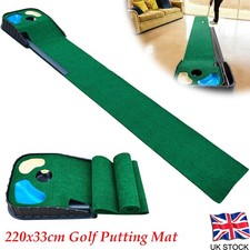 Golf Putting Mat with Auto