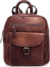 J. Wilson London Ladies Backpack Leather Backpack for Women Girls