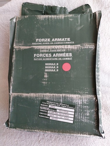 Italian 24hr combat ration - italian,