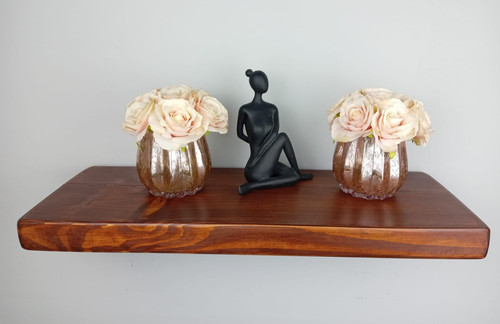 Chunky floating walnut - chunky, solid