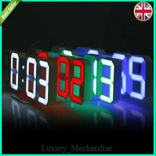 3D Digital Wall Clock