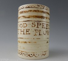 Antique God Speed The Plow Mug