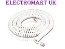 TELEPHONE PHONE CURLY HANDSET