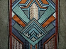 Art Deco Embroidered Gatsby