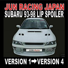 JUN style front lip spoiler