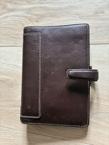 Delux leather filofax - delux,