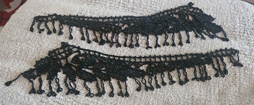 Victorian antique edging - victorian, dress