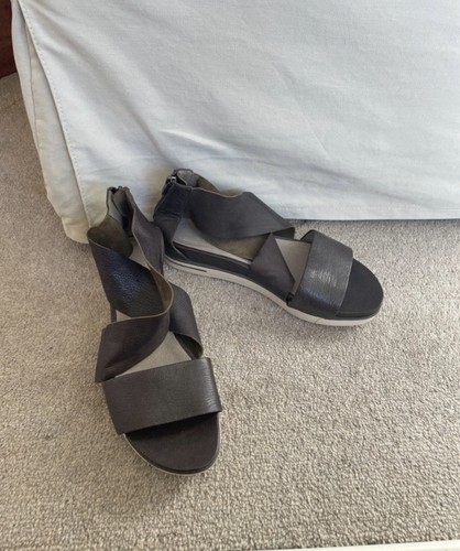 Eileen fisher leather sandals - fisher,