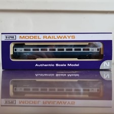 Dapol N Gauge NC-052F Mk3 2nd Class Inter-City HST Coach W12047 Blue/Grey Boxed