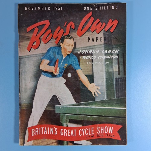 Boy own paper november - boy's,