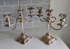 Pair of Silver Plate on Copper