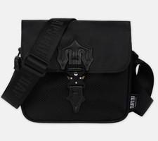 AUTHENTIC TRAPSTAR IRONGATE T CROSS BODY BAG-BLACK EDITION