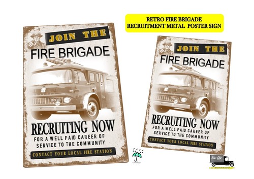 Vintage style fire - style, brigade