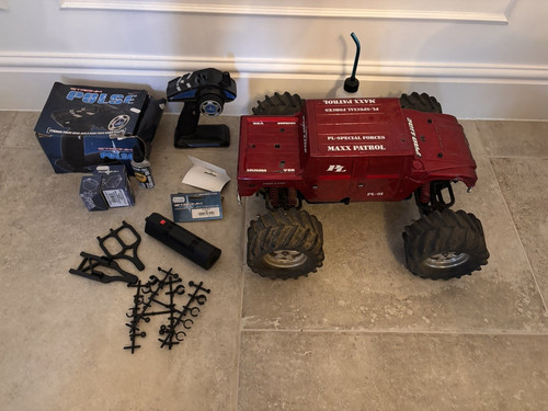 Traxxas maxx nitro truck - maxx,