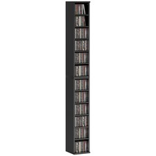 HOMCOM Set of 2 CD Storage